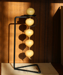 Mid-Century Modern Candle,  Suspended Candle