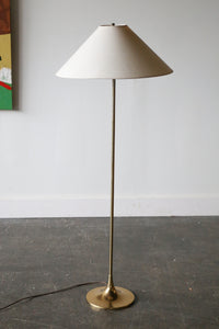 Mid Century Modern Brass Floor Lamp