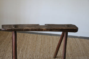 Antique Splayed Leg Console //Bench