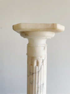 19th Century Marble Pedestal