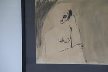 Load image into Gallery viewer, Vintage Signed Original Ink Painting
