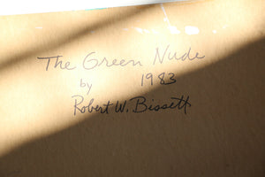 “Green Nude” by Robert Bissett 1983