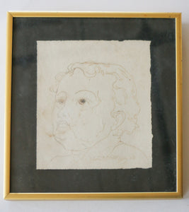 Framed Antique Portrait circa 1822