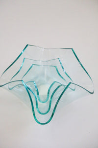 Set of Three Mid-Century Modern Handkerchief Nesting Bowls