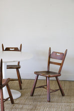 Load image into Gallery viewer, Set of Four Cushman Vermont Hard Rock Maple Americana Chair by Herman DeVries In 1933
