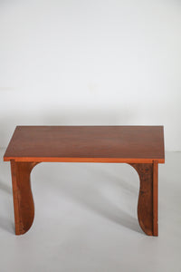 Arched Wooden Step Stool