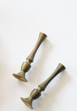 Load image into Gallery viewer, Pair of Brass Bud Vases
