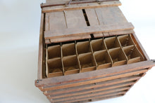 Load image into Gallery viewer, Antique Wooden Egg Crate
