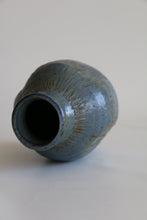 Load image into Gallery viewer, Handmade Ceramic Blue Vase
