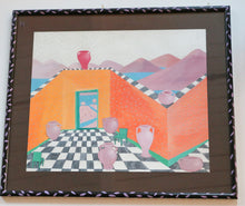 Load image into Gallery viewer, Vintage Surrealist Original Painting
