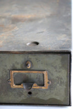 Load image into Gallery viewer, Vintage Yawman &amp; Erbe Card File Two Drawer Metal Cabinet
