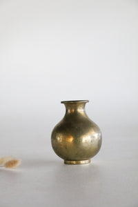 Solid Brass Vase