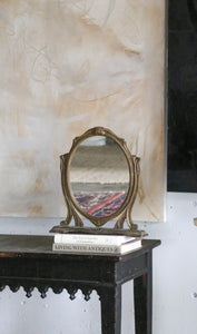 Vanity Top Wooden Mirror