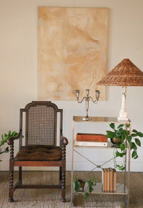 Vintage Cane Arm Chair