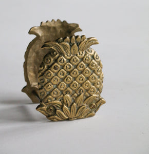 Brass Pineapple Napkin Holder