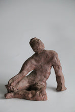 Load image into Gallery viewer, Vintage Clay Sassy Strech Sculpture

