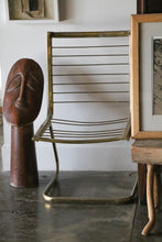 Load image into Gallery viewer, Vintage Designer Cantilever Tubular Chair with Wire Seat Back
