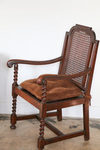 Load image into Gallery viewer, Vintage Cane Arm Chair
