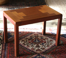 Load image into Gallery viewer, Vintage Danish Modern Teak End
Table by Veile Stole Mobelfabrik
Scandinavian MCM
