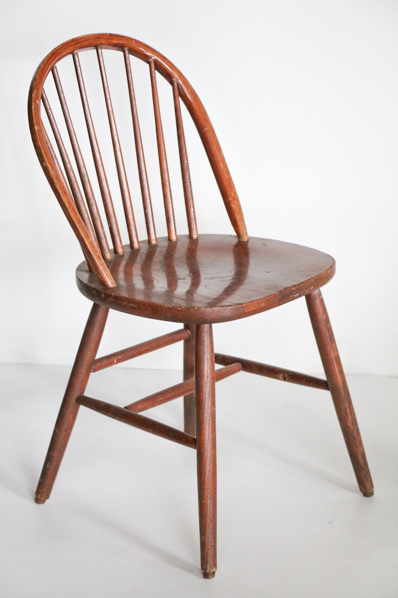 全国送料無料ギフト Chair Windsor back Spindle Danish Vintage – Co. Alley Brick 家具