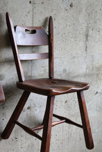 Load image into Gallery viewer, Set of Four Cushman Vermont Hard Rock Maple Americana Chair by Herman DeVries In 1933
