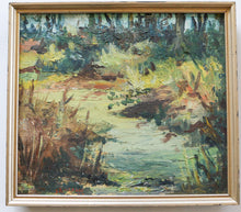 Load image into Gallery viewer, Vintage Landscape Oil Painting
