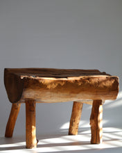 Load image into Gallery viewer, Rustic Live Edge Step Stool
