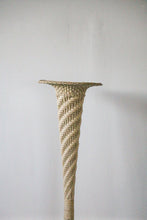 Load image into Gallery viewer, Antique Handmade Woven Floor Vase
