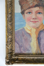 Load image into Gallery viewer, Vintage Oil Painting Portrait
