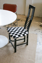 Load image into Gallery viewer, Post Modern Checkered Chair
