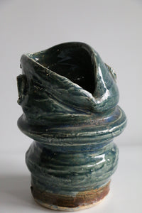 Handmade Ceramic Face Vase