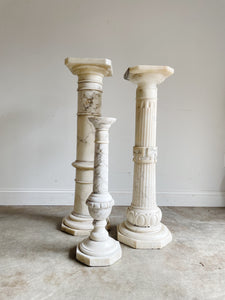 19th Century Marble Pedestal