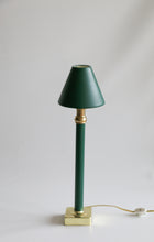 Load image into Gallery viewer, Forrest Green Metal Lamp &amp; Shade
