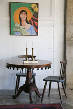 Load image into Gallery viewer, Maitland Smith, Vintage Marquetry &amp; Burl  Round Walnut Table
