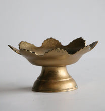 Load image into Gallery viewer, Vintage Brass Footed Bowl
