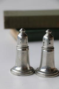 Pewter Salt & Pepper Shakers