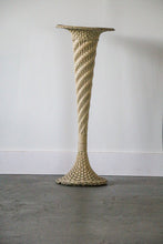 Load image into Gallery viewer, Antique Handmade Woven Floor Vase
