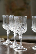 Load image into Gallery viewer, Set of Six Crystal Wine Glasses
