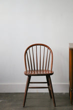 Load image into Gallery viewer, Vintage Danish Spindle back Windsor Chair

