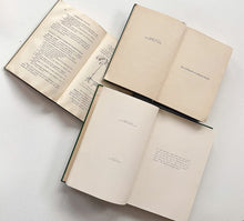 Load image into Gallery viewer, Set of Three Antique Hardback Books
