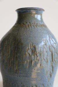 Handmade Ceramic Blue Vase