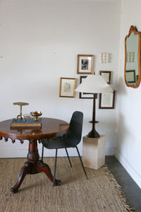 Maitland Smith, Vintage Marquetry & Burl  Round Walnut Table