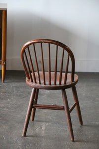 Vintage Danish Spindle back Windsor Chair
