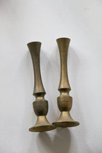 Load image into Gallery viewer, Pair of Brass Bud Vases
