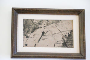 Original Charcoal and Ink Painting by Joan Satero