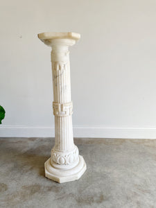 19th Century Marble Pedestal