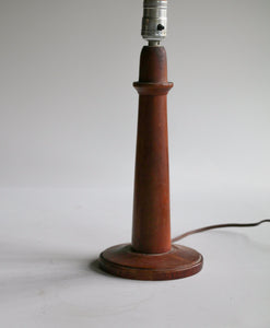 Wooden Mcm Totem Lamp