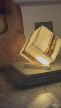 Load and play video in Gallery viewer, Banded Onyx Cube Lamp
