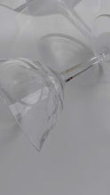 Load and play video in Gallery viewer, Set of 4 Crystal Coupe Glasses
