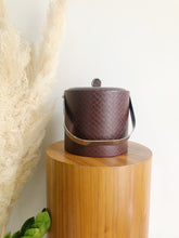 Load image into Gallery viewer, Leather Ice bucket
